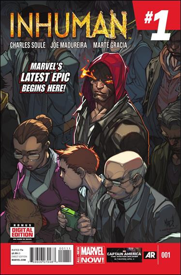 Inhuman issue 1 Joe Madureira Standard Cover