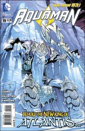 Aquaman (2011) issue 19 Gatefold Cover