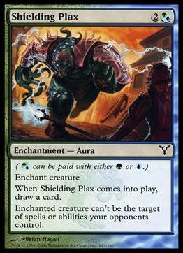 Magic the Gathering: Dissension (Base Set) card 147 Shielding Plax