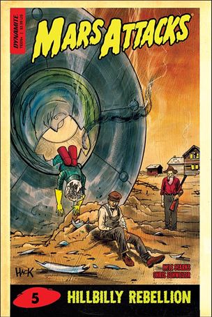 Mars Attacks (2018) issue 5-D Robert Hack Cover