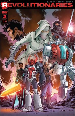 Revolutionaries issue 2-B Tone Rodriguez Subscription Cover