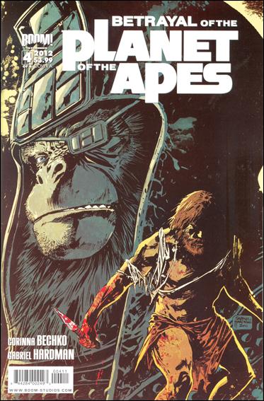 Betrayal of the Planet of the Apes issue 4 Gabriel Hardman Cover