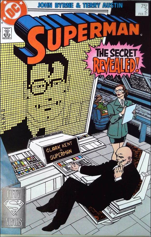 Superman (1987) issue 2-D "Fifty Years" UPC Edition