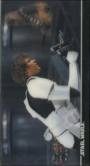 Star Wars 3Di Widevision (Base Set) card 34 Han Solo's Bluff!