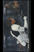 Star Wars 3Di Widevision (Base Set) card 34 Han Solo's Bluff!