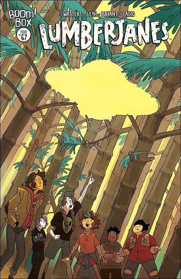 Lumberjanes issue 67 Kat Leyh Cover