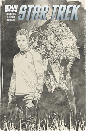 Star Trek (2011) issue 24-B Tim Bradstreet 1:10 Sketch Cover