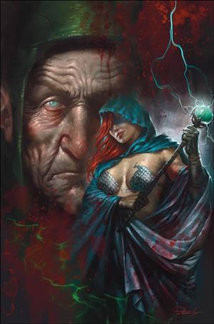 Red Sonja (2023) issue 16-K Lucio Parrillo Limited Virgin Cardstock Cover