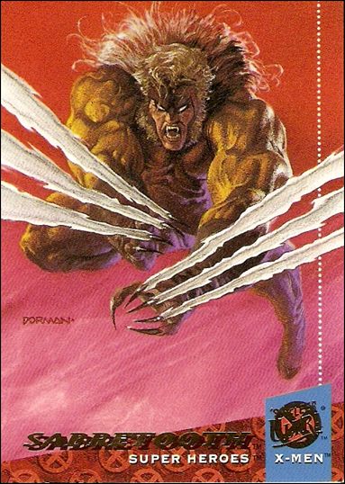 1994 Fleer Ultra X-Men (Base Set) card 15 Sabretooth