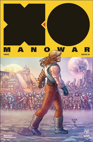 X-O Manowar (2017) issue 25-D Francis Portela 1:20 Cover
