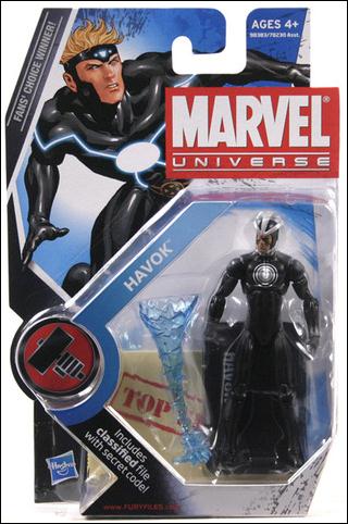 Marvel Universe (Series 2) figure 018-C Havok (Classic Costume)