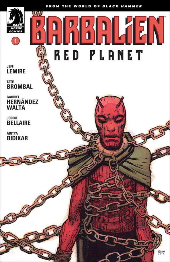 Barbalien: Red Planet issue 1 Gabriel Hernandez Walta Cover