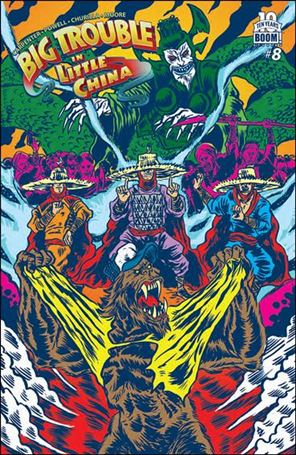 Big Trouble in Little China issue 8-B Alexis Ziritt Cover