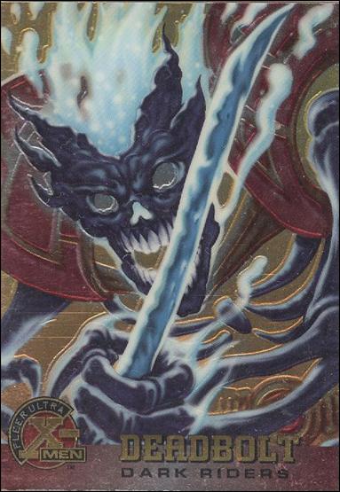1996 Fleer Ultra X-Men All Chromium (Base Set) card 43 Deadbolt