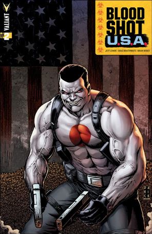 Bloodshot U.S.A. issue 2-D Darick Robertson 1:20 Cover