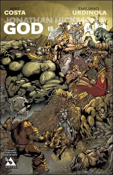God is Dead issue 35-C Jose Luis End of Days Cover