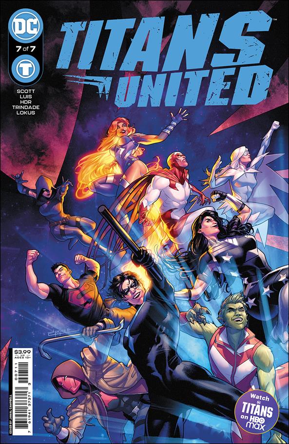 Titans United issue 7 Jamal Campbell Cover