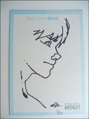 Michael Turner's Fathom (Case Topper 5X7 Sketch Card Subset) card 1-F Young Killian