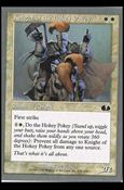 Magic the Gathering: Unglued (Base Set) card 6 Knight of the Hokey Pokey