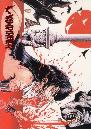 Visions of Vampirella card 73 What a splash!