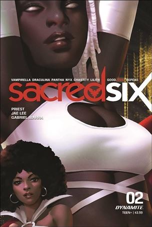 Sacred Six issue 2-E Derrick Chew Cover