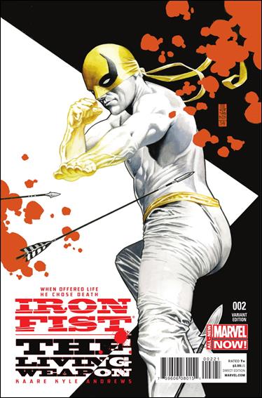 Iron Fist: The Living Weapon issue 2-B J.G. Jones 1:50 Cover