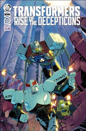 Transformers (2019) issue 22-B Andrew Griffith Cover