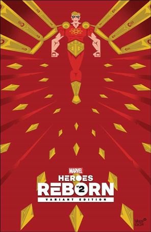 Heroes Reborn (2021) issue 2-F Jeffrey Veregge 1:50 Cover