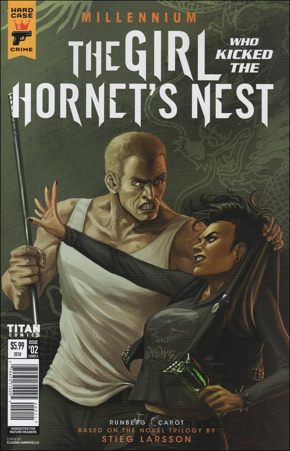 Millennium: The Girl Who Kicked the Hornet's Nest issue 2 Claudia Ianniciello Cover