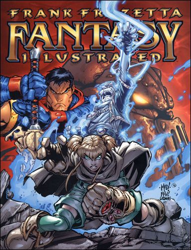 Frank Frazetta Fantasy Illustrated issue 2-B Joe Madureira Cover