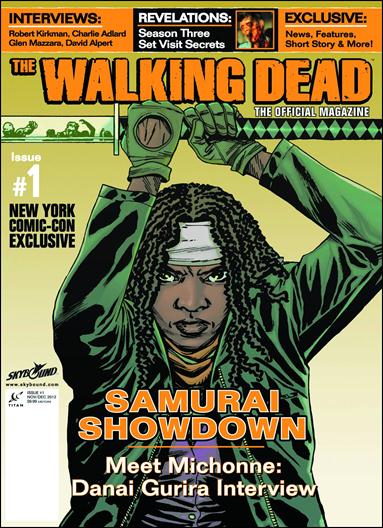 Walking Dead: The Official Magazine issue 1 New York Comic Con Cover