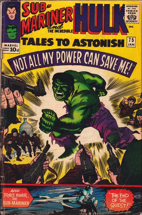 Tales to Astonish (1959) issue 75-B UK Price Cover