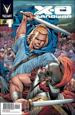 X-O Manowar (2012)  issue 1-E Arturo Lozzi Wraparound Cover (2nd Printing)