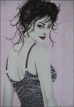 Jennifer Janesko Premier Pinups (Base Set) card 27 Surrender
