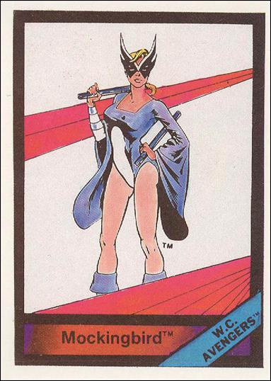 Marvel Universe (Base Set) card 43 Mockingbird
