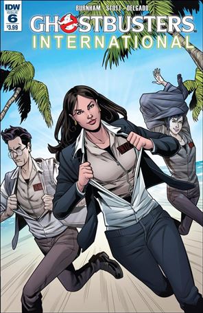 Ghostbusters: International issue 6 Rachael Stott Cover