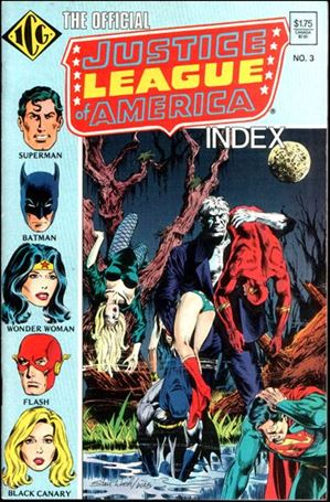 Official Justice League of America Index issue 3