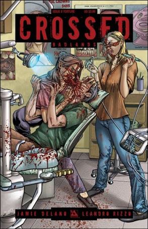 Crossed: Badlands issue 8-C Torture Cover