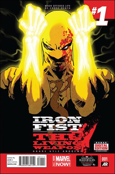 Iron Fist: The Living Weapon issue 1 Kaare Andrews Cover