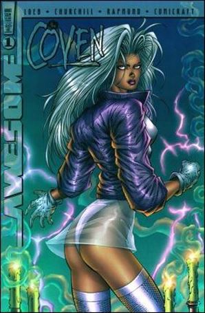Coven (1997) issue 1-E Rob Liefeld Dynamic Forces Chrome Cover 1/5000