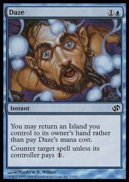 Magic the Gathering: Duel Decks: Jace vs. Chandra (Base Set) card 23 Daze