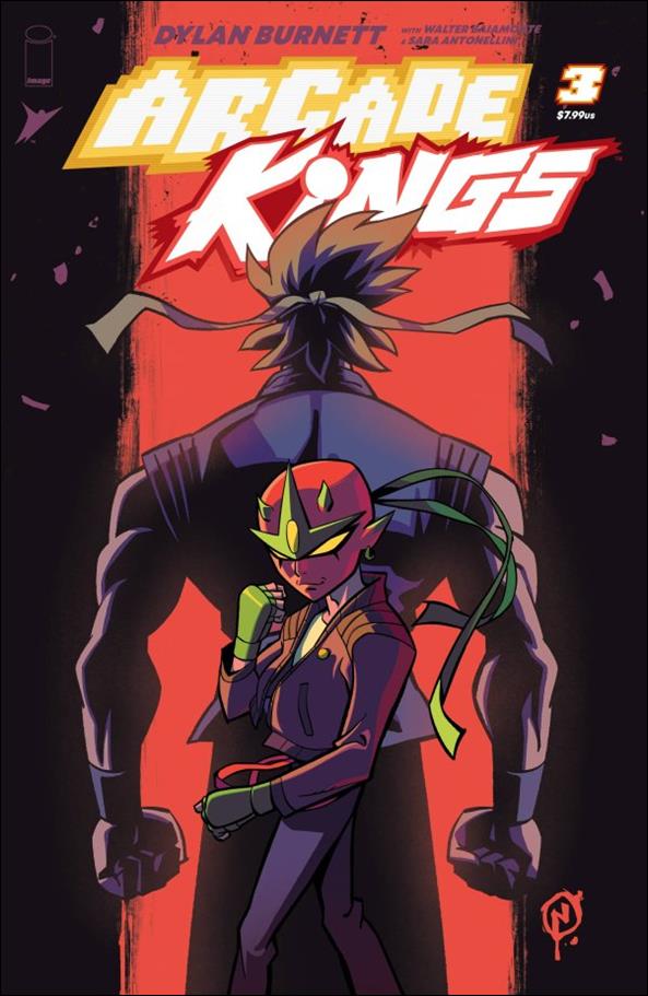 Arcade Kings issue 3-B Nuri Durr Cover
