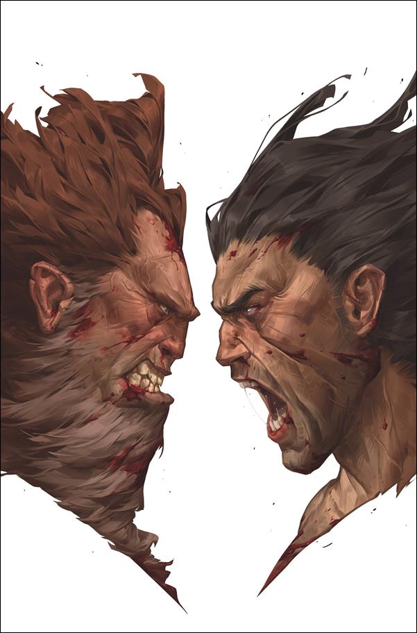 Barbaric vs. Deathstalker issue One Shot-E John Patrick Ganas Full Art Premium Cover