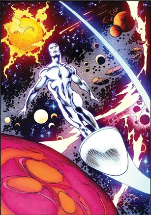Silver Surfer: The Best Defense issue 1-E John Buscema 1:200 Remastered Cover