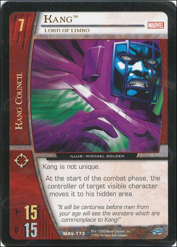 Avengers: VS System (Base Set) card MAV-173 Kang