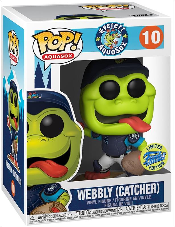 Pop! Aquasox figure 10 Webbly (Catcher)