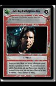 Star Wars: Death Star II Limited (Base Set) card 128 Let's Keep A Little Optimism Here