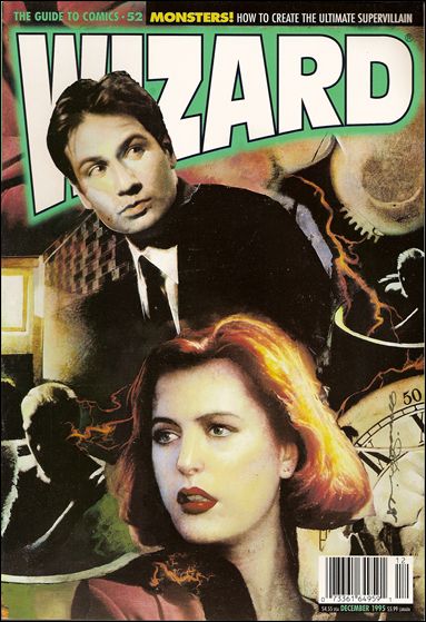 Wizard: The Guide to Comics issue 52 Miran Kim X-Files Cover