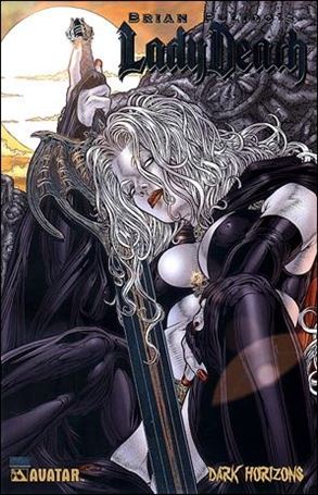 Brian Pulido's Lady Death: Dark Horizons issue 1-H Platinum Foil Cover