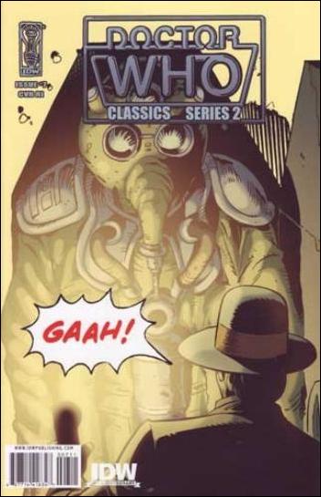 Doctor Who Classics Series 2 issue 7-B Retro Art Cover
